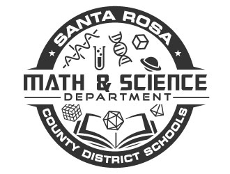 Santa Rosa County District Schools - Math & Science Department logo design by Suvendu