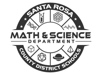 Santa Rosa County District Schools - Math & Science Department logo design by Suvendu