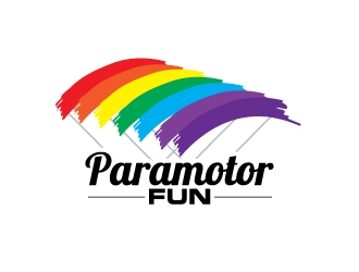 Paramotor Fun logo design by IjVb.UnO