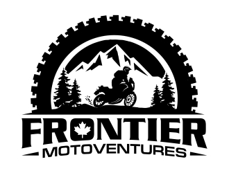 frontier motoventures logo design by ruki