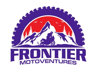 frontier motoventures logo design by DreamLogoDesign
