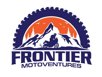 frontier motoventures logo design by DreamLogoDesign