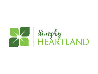 Simply Heartland logo design by pencilhand