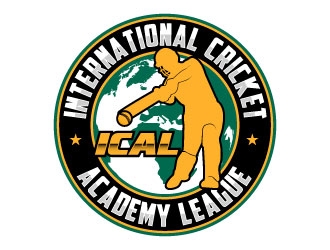 International Cricket Academy League logo design by daywalker