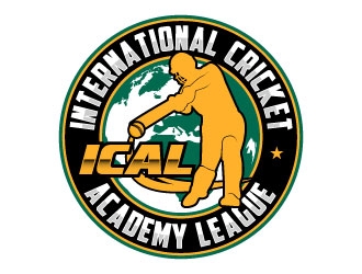 International Cricket Academy League logo design by daywalker