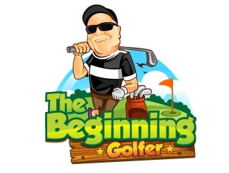 The Beginning Golfer logo design by Suvendu