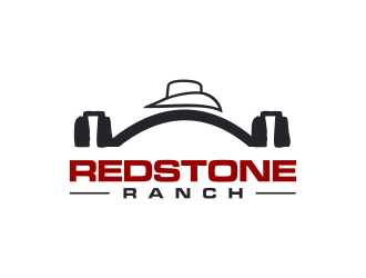 Redstone Ranch logo design by ammad
