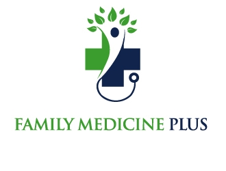 family medicine plus logo design by PMG