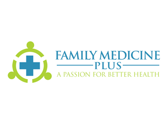 family medicine plus logo design by kunejo
