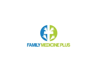 family medicine plus logo design by webmall