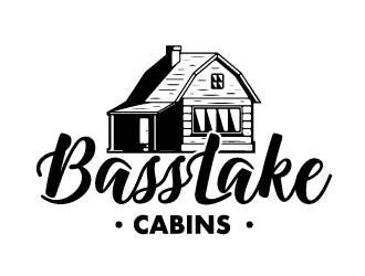Bass Lake Cabins logo design by Ultimatum