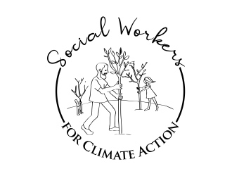 Social Workers for Climate Action logo design by ROSHTEIN
