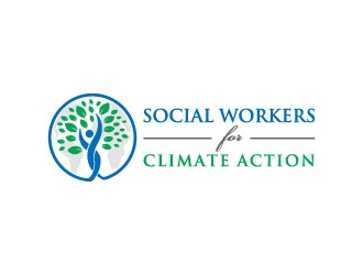 Social Workers for Climate Action logo design by pixalrahul