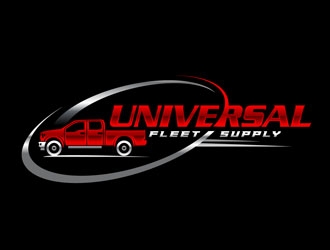 Pomona Truck & Auto Supply - Universal Fleet Supply logo design by DreamLogoDesign