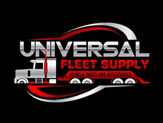Pomona Truck & Auto Supply - Universal Fleet Supply logo design by DreamLogoDesign