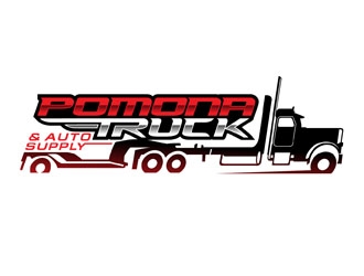 Pomona Truck & Auto Supply - Universal Fleet Supply logo design by DreamLogoDesign