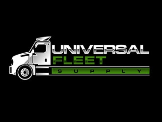 Pomona Truck & Auto Supply - Universal Fleet Supply logo design by DreamLogoDesign