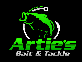 Arties Bait & Tackle logo design by lestatic22