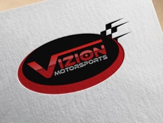 Vizion Motorsports logo design by Pram