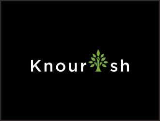 Knourish logo design by diki