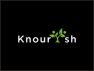 Knourish logo design by diki