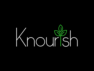 Knourish logo design by ROSHTEIN