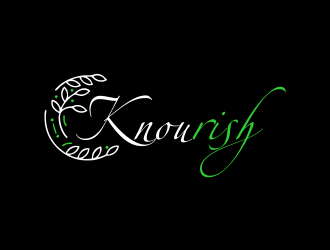 Knourish logo design by ROSHTEIN