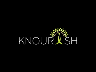 Knourish logo design by Project48