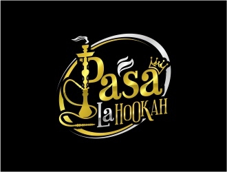Pasa la hookah  logo design by berewira