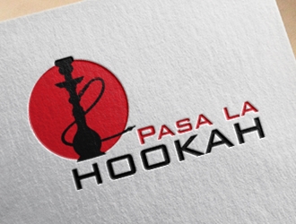 Pasa la hookah  logo design by Pram