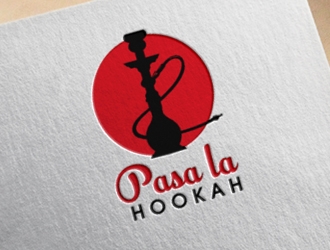 Pasa la hookah  logo design by Pram