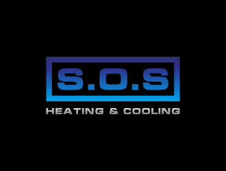 S.O.S Heating & Cooling logo design by diki