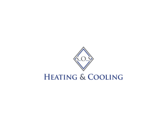 S.O.S Heating & Cooling logo design by KaySa