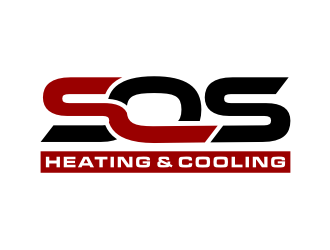 S.O.S Heating & Cooling logo design by Zhafir