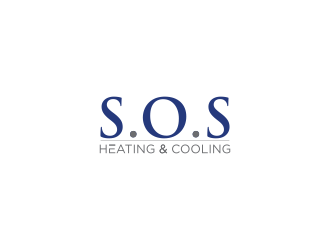 S.O.S Heating & Cooling logo design by KaySa