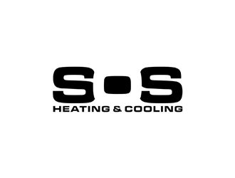 S.O.S Heating & Cooling logo design by ndaru