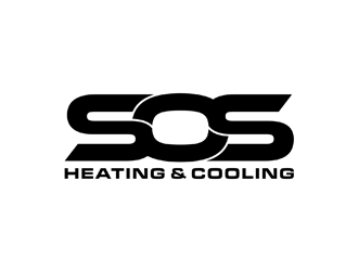S.O.S Heating & Cooling logo design by ndaru