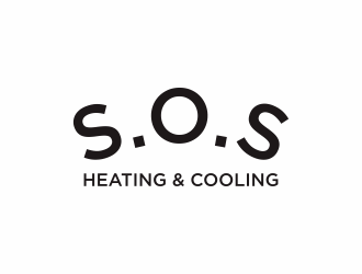 S.O.S Heating & Cooling logo design by Editor