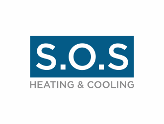 S.O.S Heating & Cooling logo design by Editor