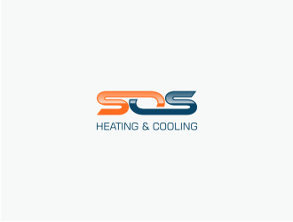 S.O.S Heating & Cooling logo design by Susanti