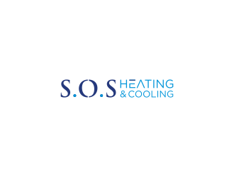 S.O.S Heating & Cooling logo design by KaySa