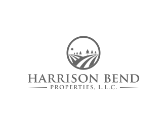 Harrison Bend Properties, L.L.C.   logo design by salis17