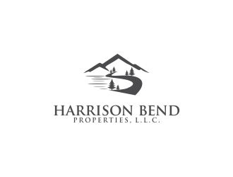 Harrison Bend Properties, L.L.C.   logo design by oke2angconcept