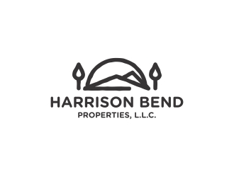 Harrison Bend Properties, L.L.C.   logo design by N3V4