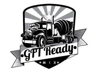 GFT Ready Mix  logo design by Suvendu