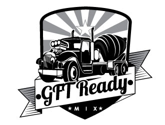 GFT Ready Mix  logo design by Suvendu