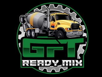 GFT Ready Mix  logo design by DreamLogoDesign