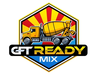 GFT Ready Mix  logo design by DreamLogoDesign