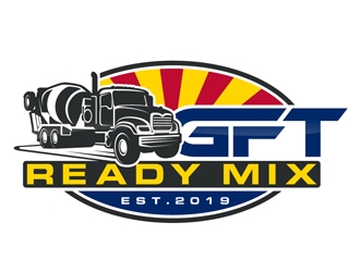 GFT Ready Mix  logo design by DreamLogoDesign