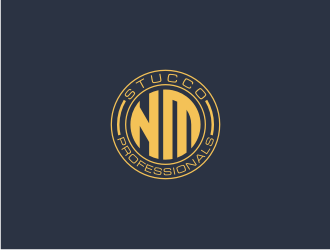 NM Stucco Professionals logo design by Susanti